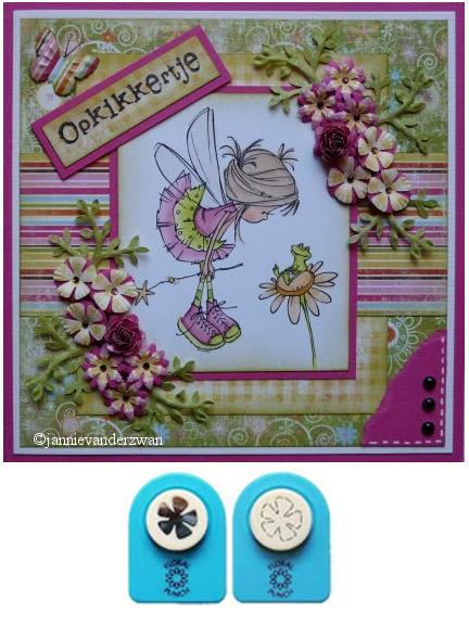 Floral Punch Small 5 pedal Flower