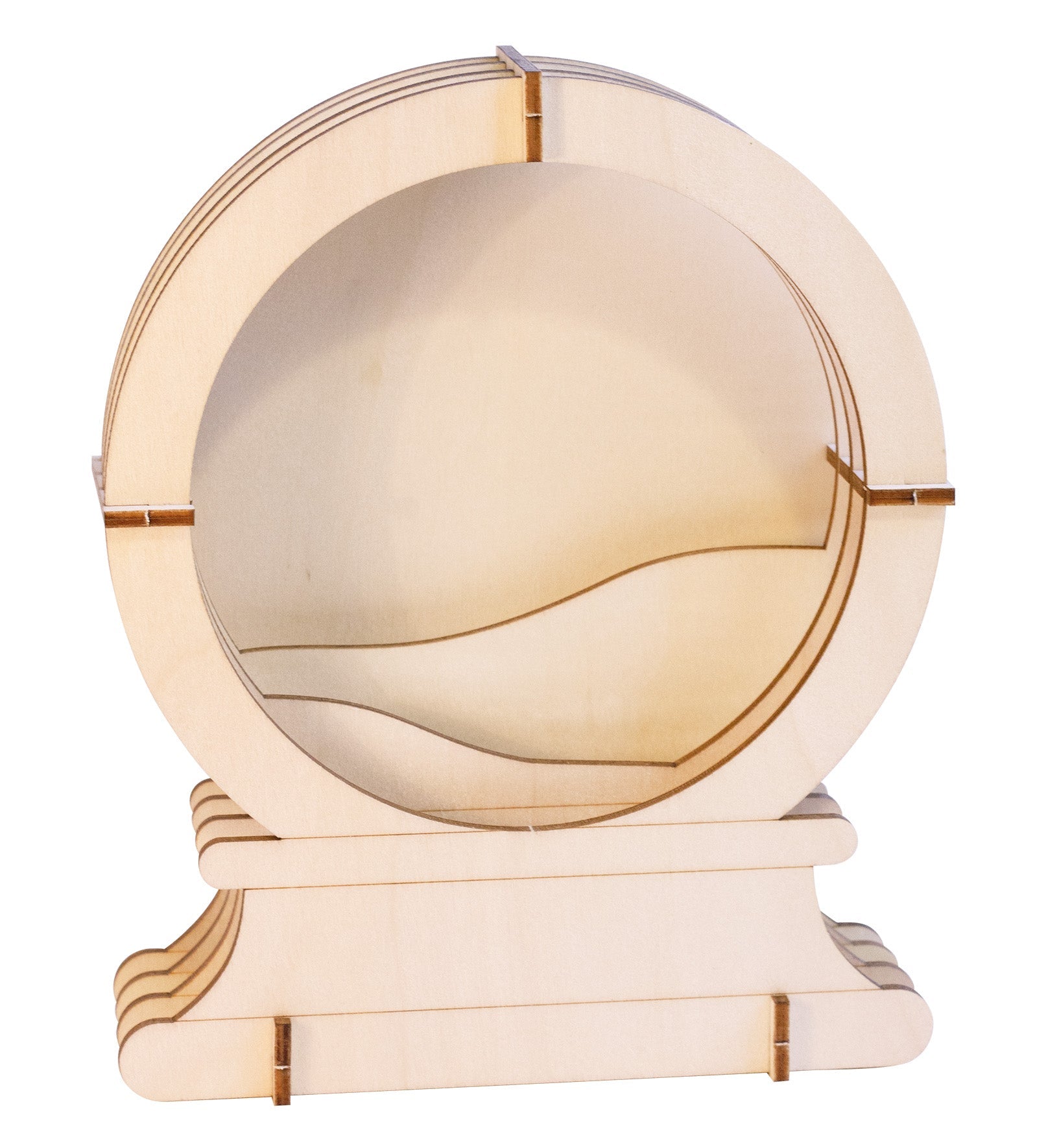 SL Plywood Snow Globe Essentials 150x183x12mm 9 PC nr.01