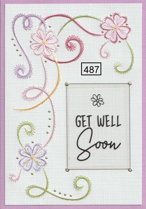 Laura's Design Digital Embroidery Pattern - Floral Edge